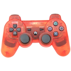 PS3 Wireless Joypad Crystal Red pp bag