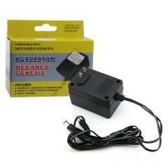 NES/SNES/GENESIS 3 in 1 AC Adaptor US Plug With Color box