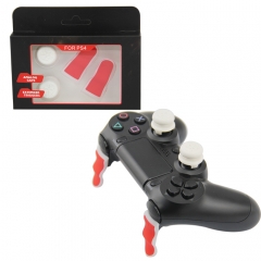 PS4 Controller Extended TRIGGER Button Kit (Red+White+white)