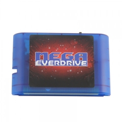 SEGA Megadrive Genesis game flash cartridg --blue