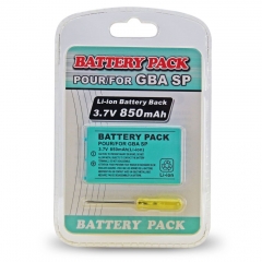 Battery pack 850mAh for GBA SP