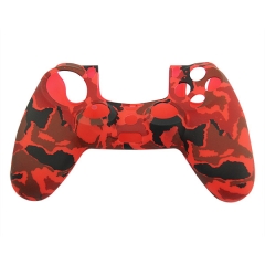 New Silicone Skin Case for PS4 Controller Red