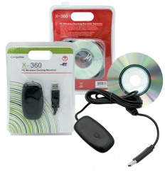 (out of stocks)PC Wireless Gaming Receiver for XBOX360 Console (Black)