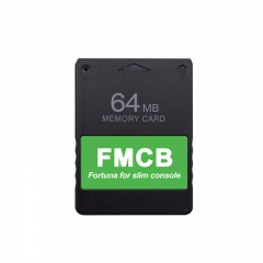 PS2 Slim Fortuna FMCB 64M Memory Card