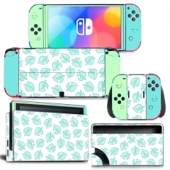 Nintendo Switch OLED Console Protective Sticker Cover Skin Controller Skin（Multiple Patterns）