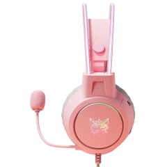 PS X15 PRO RGB Pink earphone