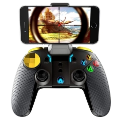 Wireless Bluetooth Gamepad Joystick Multimedia Game Controller for PUBG Compatible iOS Android Mobile Phone PC Android TV Box