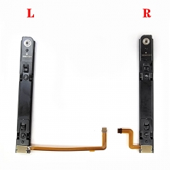 A Pair of Original New Left Right Slider Sliding Rail with Flex Cable for Nintendo Switch OLED Console