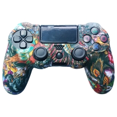 Silicon Case For PS4 Controller *Water Transfer Printing Pattern