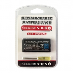 2000mAh   Rechargeable Lithium Battery +Tool Pack Kit for   NDSi