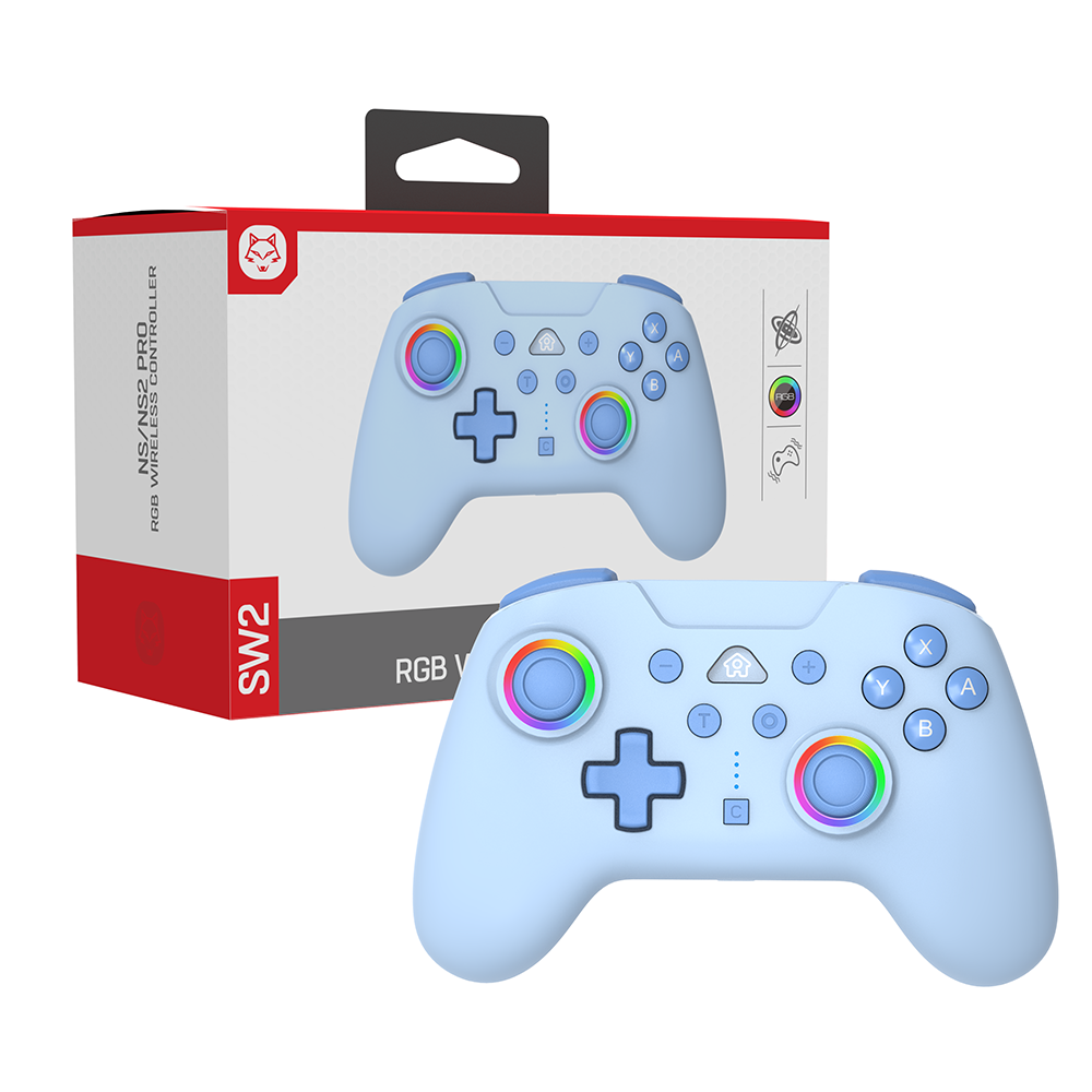 Pro Controller Sw2 SW2/SW1 Pro RGB Breathing Lighting Wireless Controller,Game Controller